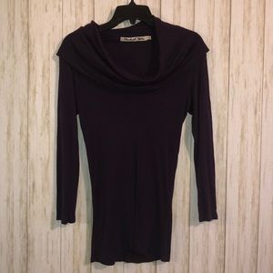 Michael Stars 3/4 Sleeve Cowl Neck Tee